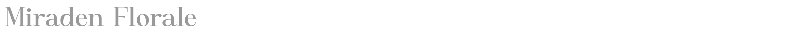 Miraden Florale font preview